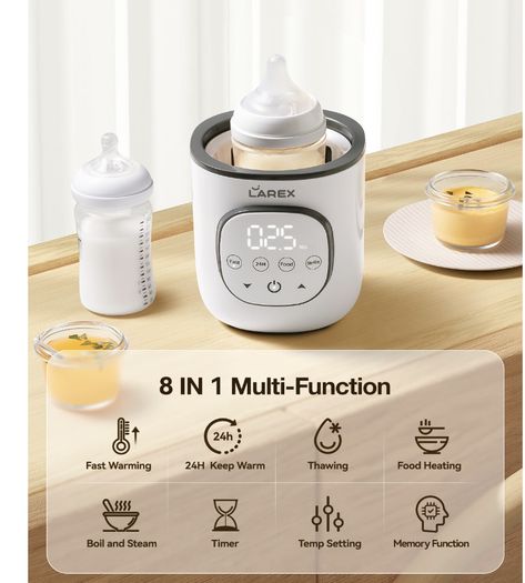 So easy and fast to use⬆️ Warming Breastmilk, How To Warm Breastmilk, Milk Warmer, Baby Bottle Warmer, Electric Breast Pump, Bottle Warmer, Baby Milk, Booster Seat, Baby Bottle