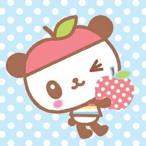 Sanrio Friend of the Month: Pandapple Sanrio Friend Of The Month, Jar Of Happiness Template, Happy Jar, Hello Kitty Aesthetic, Hello Kitty Characters, Sanrio Wallpaper, Apple Wallpaper, Kawaii Wallpaper, Sanrio Characters