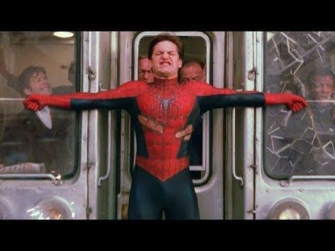 Spider-Man vs Doctor Octopus - Train Fight Scene - Spider-Man 2 (2004) Movie Clip HD Check more at  http://guyabax.000webhostapp.com/ Spiderman Scene, Spiderman Sam Raimi, Spiderman Painting, Spider Man Trilogy, Doctor Octopus, Spiderman Movie, Spider Man 2, Spiderman Homecoming, Movies And Series