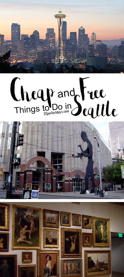 Best Free Things to Do in Seattle #travel #seattle #budgettravel via @52perfectdays Seattle Washington, Free Things, Free Things To Do, Capital City, Budget Travel, Washington Dc, Travel Usa, Seattle, Travel Tips