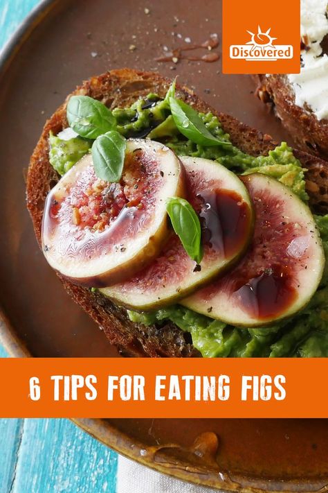 Figs are especially delicious when fresh, but what can you actually do with them? F igs are very versatile and you can use them in all sorts of dishes. We’re going to give you 6 tips on how to eat figs. How To Eat Figs, Eat Fresh, Fresh Figs, Did You Eat, Breakfast Dishes, Avocado Toast, Fig, How To Use, Did You Know