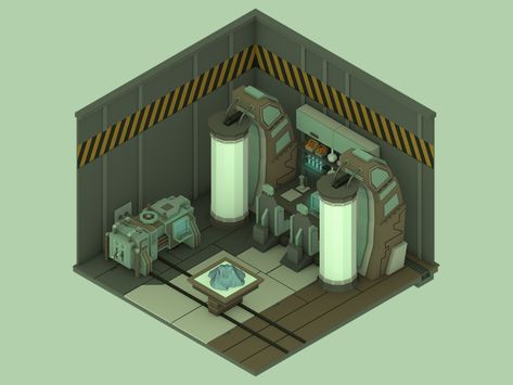 Scientific Laboratory Design, Apocalypse Laboratory, Cave Laboratory, Isometric Sci Fi, Isometric Laboratory, Interior Infographic, Laboratory Concept Art, Scifi Laboratory, Lab Concept Art