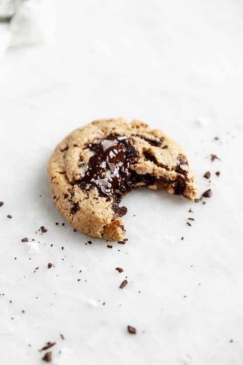 I'm sharing a secret today. The recipe for these healthy gluten free chocolate chip cookies. Made with whole, natural ingredients, this cookie is calling your name! Vegan Fudge Brownies, Broma Bakery, Healthy Cookie, Healthy Chocolate Chip Cookies, Gluten Free Chocolate Chip Cookies, Paleo Baking, Healthy Chocolate Chip, Gluten Free Chocolate Chip, Baking Desserts