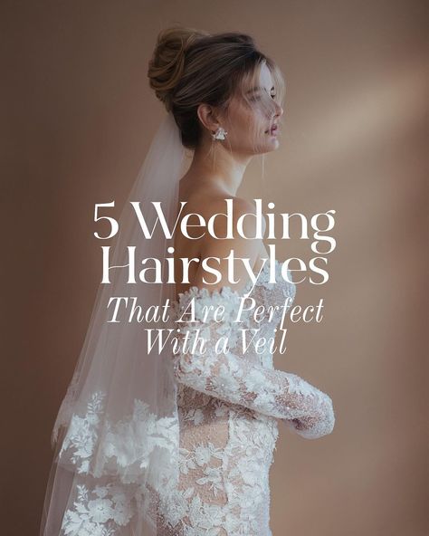 If you’re torn between wearing a veil or not, you probably haven’t seen enough stunning wedding hairstyles with veils yet to ensure they’re… | Instagram Cathedral Veil Low Bun, Bridal Hair Updo Veil, Updo With Blusher Veil, Wedding Updo Veil Underneath, Veil With Bun Bridal Hairstyles, High Bun Bridal Hair With Veil, Bridal Bun Hairstyles With Veil, Bridal Updo Veil, Bridal Hair With Long Veil