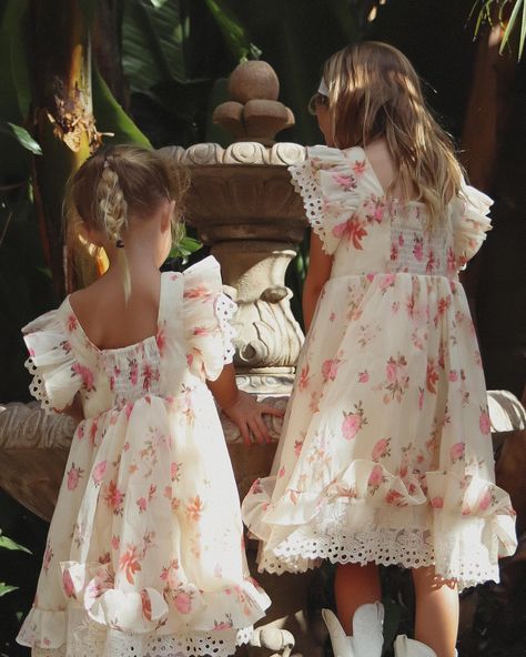 Officially the season for florals 🌷 @laitcollection have launched the most beautifully feminine mommy & me collection for Spring so we had to try these darling dresses. They really make the perfect garden party outfits! The girls & I are wearing the Esther dress & you can shop 15% off using code EMILYE15 on their site 🤍 . . . #laitcollection #laitpartner #vintageinspired #whimsical #femininestyle #timelessstyle #mommyandme #matchingdresses #mommyandmefashion #girlmomlife #girlmomgoals #fami... Garden Party Outfits, Garden Party Outfit, Darling Dress, Perfect Garden, Party Outfits, Girl Mom, Matching Dresses, Mommy And Me, Feminine Style