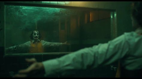 Arthur Fleck/Joker 2019 Comic Makeup, Green Movie, Todd Phillips, Color In Film, Beauty Of Cinema, Beautiful Cinematography, Movie Frames, Cinematic Shots, Joker 2019