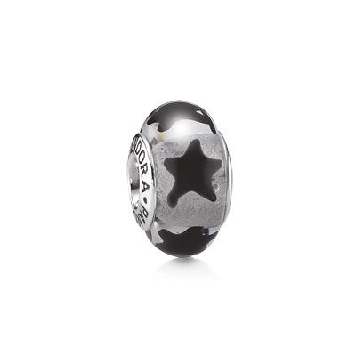 Charms Pandora Shop, Pandora Star, Pandora Murano, Pandora Black, Pandora Collection, Charms Pandora, Pandora Beads, Black Stars, Glass Stars