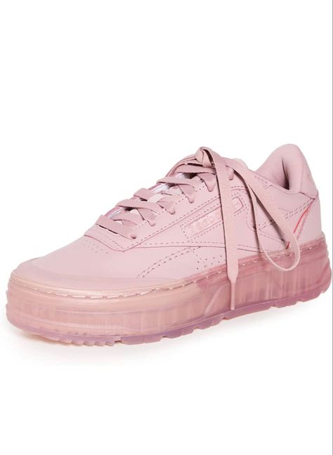 Pink Synthetic Platform Sneakers, Club C 85 Vintage, Club C, Reebok Women, Sell On Amazon, Fenty Puma, Bow Sneakers, Vintage Shoes, Puma Sneaker