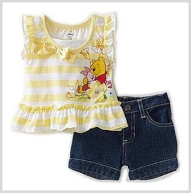 Baby Girl Clothes - Are you prepared to find your solution? Click to visit Amazon.com to meet your desires. Disney Baby Clothes, Vintage Baby Clothes, Toddler Clothing, Stripe Top, Denim Short, Baby Disney