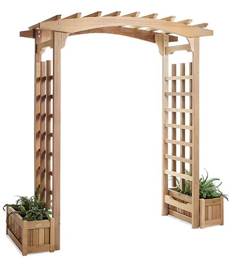 Arched Pergola, Cedar Arbor, Garden Archway, Wood Arbor, Wooden Arbor, Pergola Diy, Arbors Trellis, Arch Trellis, Cedar Garden