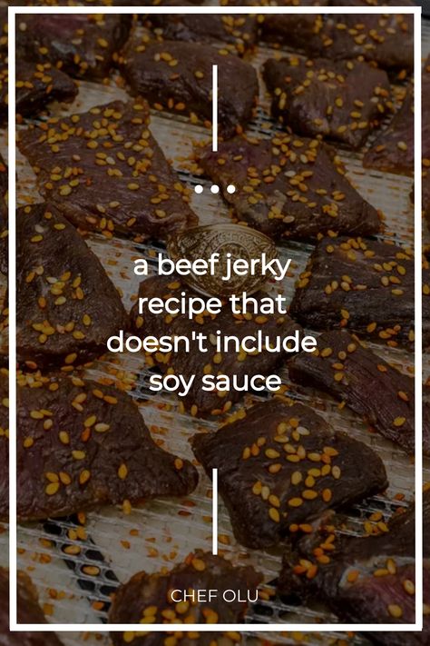 a beef jerky recipe that doesn't include soy sauce Beef Jerky Flavors, Low Sodium Jerky Recipe, Beef Jerky Marinade Recipe, Jerky Seasoning Recipe, Christmas Biscotti Recipe, Ground Beef Jerky Recipe, Jerky Marinade Recipes, Beef Jerky Marinade, Jerky Marinade