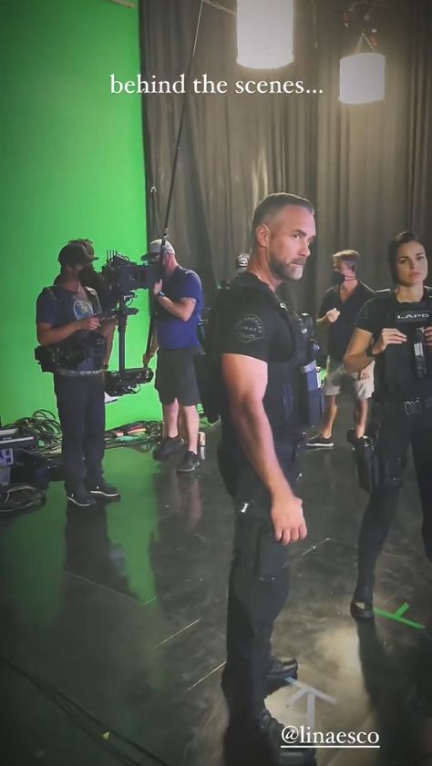 Swat Behind The Scenes, Lina Esco, Jay Harrington, Swat Team, Shemar Moore, Movies And Tv Shows, Tv Series, Behind The Scenes, Jay