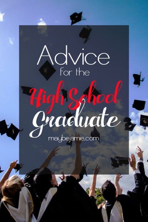 Recently graduated and at a loss of what to do with yourself? Check out my advice for after high school! Advice For The Graduate, Life After High School, Post Grad Life, After High School, Done With You, High School Graduation, Lifestyle Tips, School Graduation, Science Technology