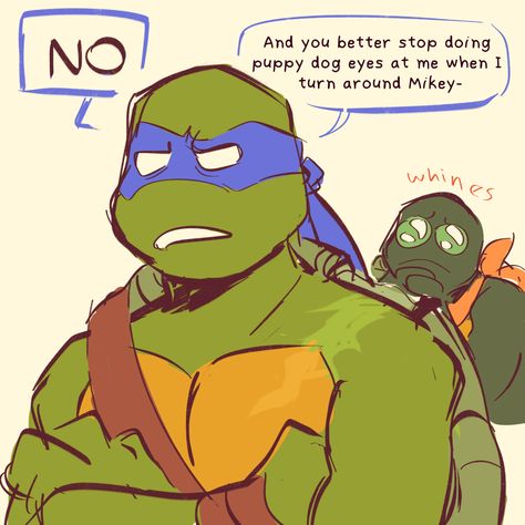 2003 Mikey, 2012 Mikey, Tmnt 2003, Turtles Forever, Tmnt Comics, Teenage Mutant Ninja Turtles Artwork, Ninja Turtles Artwork, Tmnt Artwork, Puppy Dog Eyes