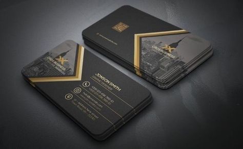 Architecture Business Cards, Architecture Business, Business Card Design Black, Elegant Business Cards Design, Buisness Cards, Business Cards Layout, 3d Business, Graphic Design Business Card, Card Creative