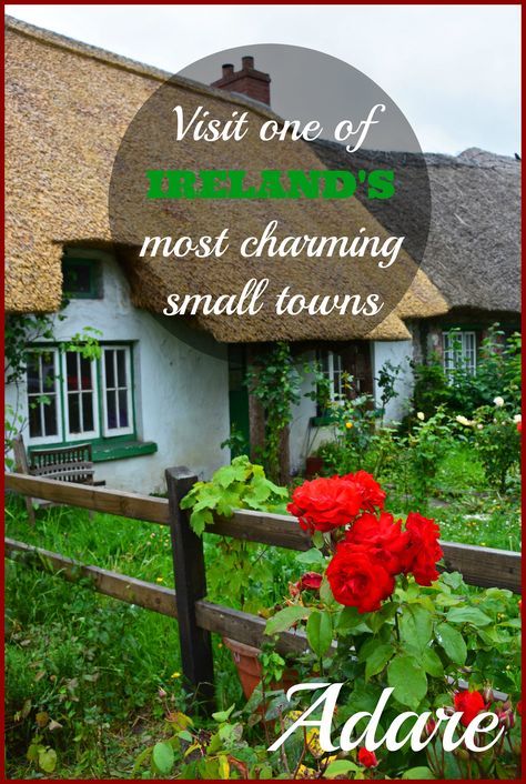 Looking for small town charm in Ireland? Visit the adorable town of Adare in County Limerick. Adare Ireland, Limerick Ireland, Ireland Road Trip, Irish Travellers, Ireland Itinerary, Ireland Trip, Love Ireland, Irish Cottage, Ireland Vacation