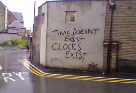 Time Lapse, On The Side, Graffiti, Spray, Clock, Building