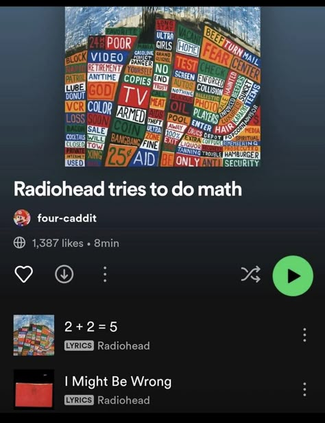 #meme #lol #bruh #radiohead #cantdomath #2+2 #memesdaily #memesforlife #lmao #💀 #real #math #silly #goofy #haha #hahahaha #random Radiohead Banner Discord, Radiohead Memes Funny, Radiohead Pfp, King Of Limbs, Thom Yorke, Silly Goofy, I Love Music, Radiohead, Music Memes