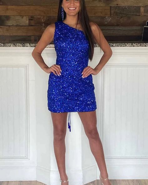 Prom Dress Winter, Winter Formal Dresses Short, Royal Blue Homecoming, Royal Blue Homecoming Dress, Royal Blue Homecoming Dresses, Winter Formal Dress, Blue Homecoming Dress, Bodycon Dress Homecoming, Sequin Homecoming Dress