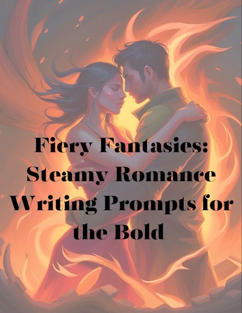 Ignite the flames of passion with "Fiery Fantasies: Steamy Romance Writing Prompts for the Bold," your ultimate digital guide to crafting narratives that simmer with desire. Your journey begins with ten questions to get you in the writing mood, followed by 55 tantalizing writing prompts, each a pathway to steamy scenarios and fiery encounters that pulse with life at your fingertips. Romance Prompts, Romance Writing Prompts, Livermore California, Story Help, Romance Writing, Writing Prompts Romance, Steamy Romance Books, Story Questions, Romantic Fiction