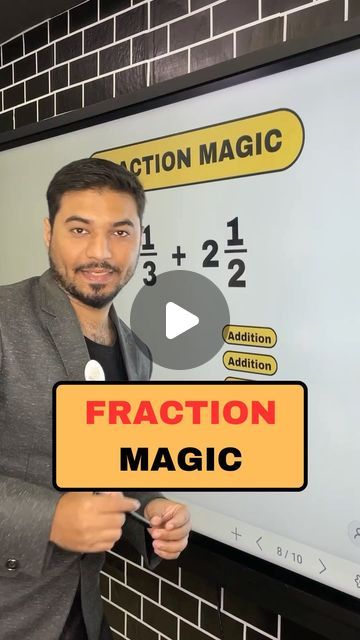 GYAN KIDA🐞 on Instagram: "✅ Fraction magic trick 
@gyan_kida

 📣 𝐌𝐄𝐍𝐓𝐀𝐋 𝐌𝐀𝐓𝐇 𝐁𝐎𝐎𝐒𝐓𝐄𝐑 🚀

🔓 𝐔𝐧𝐥𝐨𝐜𝐤 𝐲𝐨𝐮𝐫 𝐦𝐞𝐧𝐭𝐚𝐥 𝐦𝐚𝐭𝐡 𝐬𝐮𝐩𝐞𝐫𝐩𝐨𝐰𝐞𝐫𝐬 🧠💡 

▶️ 𝐂𝐚𝐥𝐜𝐮𝐥𝐚𝐭𝐞 𝟏𝟎𝟎❌ 𝐟𝐚𝐬𝐭𝐞𝐫 🚀

▶️ 𝐃𝐞𝐟𝐞𝐚𝐭 𝐲𝐨𝐮𝐫 𝐦𝐚𝐭𝐡𝐬 𝐟𝐞𝐚𝐫 🏆

▶️ 𝐁𝐫𝐚𝐢𝐧-𝐛𝐨𝐨𝐬𝐭𝐢𝐧𝐠 𝐜𝐡𝐚𝐥𝐥𝐞𝐧𝐠𝐞𝐬 𝐚𝐧𝐝 𝐭𝐢𝐩𝐬 💡

▶️ 𝐉𝐨𝐢𝐧 𝐜𝐨𝐦𝐦𝐮𝐧𝐢𝐭𝐲 𝐟𝐨𝐫 𝐟𝐮𝐧 𝐦𝐚𝐭𝐡, 
𝐬𝐩𝐞𝐞𝐝𝐲 𝐜𝐚𝐥𝐜𝐮𝐥𝐚𝐭𝐢𝐨𝐧𝐬, 𝐚𝐧𝐝 𝐞𝐱𝐩𝐞𝐫𝐭 𝐭𝐫𝐢𝐜𝐤𝐬 
𝐭𝐨 𝐬𝐡𝐚𝐫𝐩𝐞𝐧 𝐲𝐨𝐮𝐫 𝐧𝐮𝐦𝐛𝐞𝐫 𝐬𝐞𝐧𝐬𝐞🔢

📌 𝐋𝐢𝐟𝐞𝐭𝐢𝐦𝐞 𝐯𝐚𝐥𝐢𝐝𝐢𝐭𝐲 🔀

🛑 𝐄𝐧𝐫𝐨𝐥𝐥 𝐧𝐨𝐰 🛑

🌐 𝐋𝐈𝐍𝐊 𝐆𝐈𝐕𝐄𝐍 𝐈𝐍 𝐁𝐈𝐎 ⤴️

#mentalmathbooster #maths #shorttricks #reelsinstagram #explorepage #instagood #gyan #mathmatics #viral #gyankida #brainboosting #mathematics
.
.
#éducatio Math Magic Tricks Numbers, Maths Tricks Magic, Math Magic Tricks, Mental Math Tricks, Math Fractions, Mental Math, Math Tricks, Number Sense, Magic Tricks