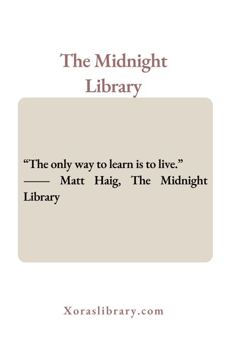 #Bookquotes #Aestheticbooks #Themidnightlibrary #Books #Quotes Midnight Library Quotes, The Midnight Library Book, Midnight Library Book, The Midnight Library, Library Quotes, Books Quotes, Bookish Things, Dream Girl, The Midnight