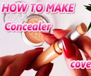 Hair and Makeup Contest Homemade Concealer, How To Make Concealer, Diy Makeup Kit, Homemade Foundation, Diy Concealer, Crunchi Makeup, Conceal Dark Circles, Diy Makeup Recipe, Diy Turmeric Face Mask