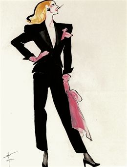 Ysl Fashion, Rene Gruau, Jacques Fath, St Laurent, Fashion Illustration Vintage, 강아지 그림, Elsa Schiaparelli, Fashion Illustration Sketches, Illustration Fashion Design