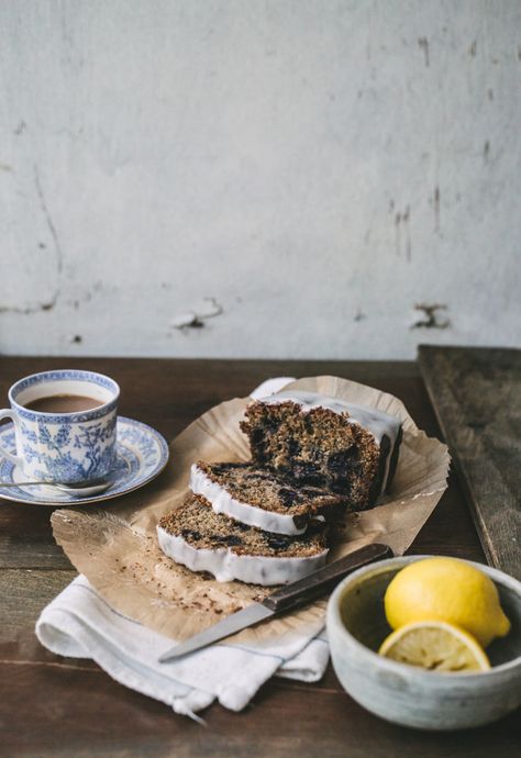 Earl Grey Tea, Blueberry, & Lemon Cake | Top With Cinnamon Blueberry And Lemon Cake, Cake And Tea, Cake Brownie, Blueberry Lemon Cake, Torte Cupcake, Grey Tea, Earl Grey Tea, Earl Grey, Lemon Blueberry