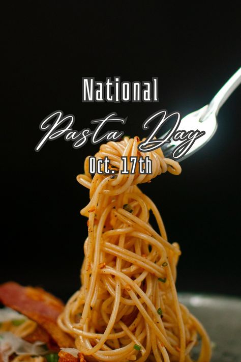 National Pasta Day #nationalpastaday #pasta #nationaldaytoday #nationalcalenday #holidays #spaguetti National Pasta Day, Engagement Posts, National Days, Happy 4 Of July, Pasta, Holidays