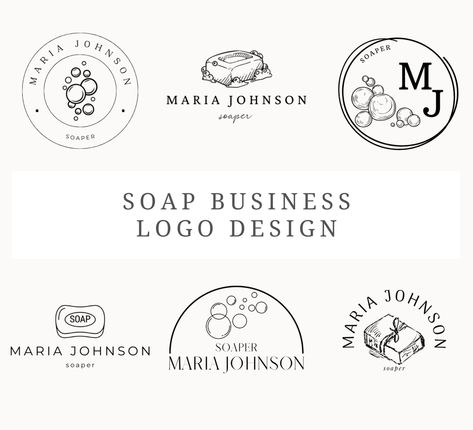 Soap Business Logo, Soap Logo Design, Soap Maker, Handmade Stamps, Microsoft Word, Business Logo Design, Download Fonts, Business Logo, Soap Making