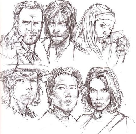 Twd Coloring Pages, Twd Art Fanart, Twd Oc Art, Twd Comic Art, Twd Painting, The Walking Dead Drawings, Twd Sketch, Twd Drawings, Walking Dead Drawings