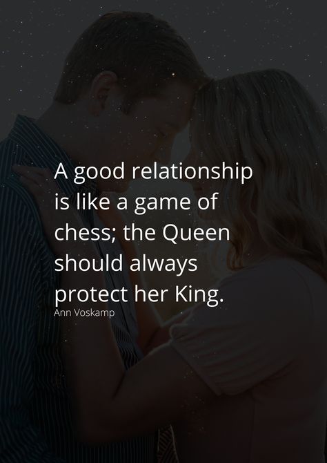 A good relationship is like a game of chess; the Queen should always protect her King. My King Quotes Relationships My Man Is, King And Queen Quotes Relationships, A Queen Protects Her King, My King Quotes Relationships, King And Queen Aesthetic, King And Queen Quotes, Queen Protects The King, King Queen Quotes, Queen Quotes Boss