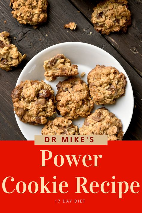 Dr Mikes Power Cookie, 17 Day Diet Cycle 1 Recipes Breakfast, 17 Day Diet Cycle 2 Recipes, 17 Day Diet Cycle 1 Recipes, 17 Day Diet Recipes, Power Cookies, The 17 Day Diet, 2023 Meals, Fit Family