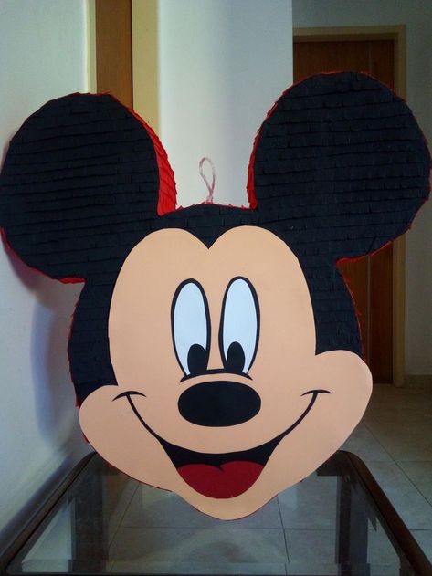 Follow me on Instagram as @MMPinatas Mickey Mouse Pinata, Mickey Mouse Birthday Theme, Mickey Birthday Party, Mickey Birthday, Mickey Party, Mickey Mouse Birthday, 3rd Birthday Parties, Mickey Minnie Mouse, 3rd Birthday