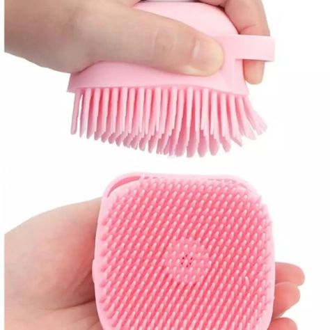 Silicone Bath and Body Shower Brush With Liquid Soap Dispenser Size: 3 x 3 x 2 Inches Made from 100% Food-Grade Silicone – Super soft bristles proved for a “lots of bubbly” lather your little ones are sure to enjoy! Soft Silicone Bath Brush With Hooks Baby Showers Cleaning Bath Brushes Mud Dirt Remover Massage Back Scrub Showers More hygienic than a traditional loofah or baby washcloths – does not promote the growth of harmful bacteria making this perfect scrubber for all ages! Intensive Cle... Shower Brush, Liquid Soap Dispenser, Baby Washcloth, Body Shower, Shower Cleaner, Bath Brushes, Liquid Soap, Food Grade Silicone, Soap Dispenser