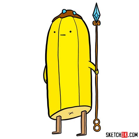 How to draw Banana Guards (Adventure Time) - Step by step drawing tutorials Banana Guard, Adventure Time Birthday Party, Adventure Time Drawings, Candy Kingdom, Adventure Time Tattoo, Adventure Time Characters, Tom And Jerry Cartoon, Tarina Tarantino, Resident Evil Game