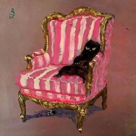 Milly Ellis on Instagram: “Vanessa Stockard. 'Satan taking a break from hate crimes'. 2022. ( b.1975) Thanks to - D.B” Vanessa Stockard, Wagga Wagga, Studio Gallery, Taking A Break, Grumpy Cat, Cat Painting, Vintage Cat, Whimsical Art, My New Room