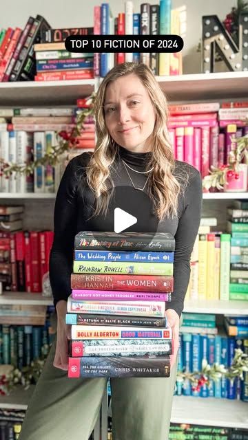 Natalie (aka Nerdalie) on Instagram: "Top 10 fiction of the year 👇🏼🥰📚

Here they are!!! My little beauties. (Btw these aren’t in any particular order.)

Slow Dance by Rainbow Rowell 👉🏼 altered my brain chemistry. 
The Ministry of Time by Kaliane Bradley 👉🏼 just hit different in the best way. 
The Wedding People by Alison Espach 👉🏼 was such a unique, endlessly entertaining story.
Margo’s Got Money Troubles by Rufi Thorpe 👉🏼 is such a fun, little weird book with so much heart.
The Women by Kristin Hannah 👉🏼 devastated me, pissed me off, and warmed my heart. 
Demon Copperhead by Barbara Kingsolver 👉🏼 was a beautifully written work of art. 
All the Colors of the Dark by Chris Whitaker 👉🏼 took me on a journey I never wanted to end. 
The Frozen River by Ariel Lawhon 👉🏼 was st