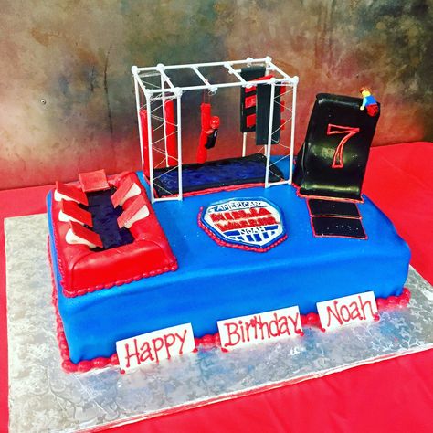 Visit the post for more. American Ninja Warrior Party Cake, American Ninja Warrior Party Favors, Ninja Warrior Cake, Ninja Cakes, America Ninja Warrior, American Ninja Warrior Party, Ninja Birthday Cake, Karate Party, Ninja Cake