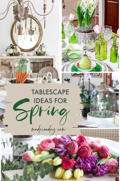 Browse through some of the most gorgeous spring tablescapes ideas for Easter and gatherings. Tips from the pros on how to bring floral accents into your decor. #tablescape #centerpiece #spring #easter #bunny #carrot #greenery #wineand cheese #floral Spring Tablescapes Ideas, Easter Celebration Ideas, Easter Gifts Ideas, Easter Mantle Decor, Tablescapes Ideas, Easter Porch, Easter Porch Decor, Easter Mantle, Easter Brunch Table