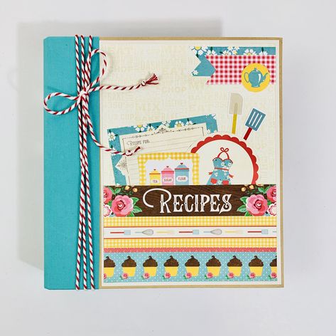 Family Recipe Album Kit - Scrapbook.com Scrapbook Recipe, Scrapbook Recipe Book, Homemade Recipe Books, Diy Cookbook, Recipe Album, Recipe Book Diy, Family Recipe Book, Homemade Cookbook, Recipe Scrapbook