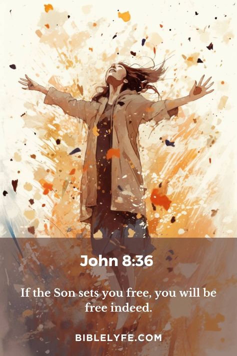 Discover the power of freedom as described in the Bible. From the Exodus narrative to the teachings of Jesus and the apostles, these Bible verses describe our spiritual liberation and freedom in Christ. Freedom Bible Verses, Biblical Aesthetic, John Scriptures, Mother Culture, Scriptures Verses, Hebrews 9, Galatians 5 13, The Exodus, Freedom In Christ