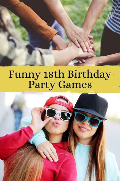 18th Bday Party Ideas Games, Eighteenth Birthday Games, 18th Birthday Party Games Ideas, Fun Games For 18th Birthday, 18th Party Games Ideas, Games 18th Birthday, Party Games 18th Birthday, Games To Play At 18th Birthday Party, Fun 18th Birthday Party Ideas