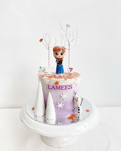 Cake Frozen Birthday Ideas, Anna Frozen Birthday Cake, Anna Cake Frozen, Anna Frozen Cake, Anna Birthday Cake, Olaf Birthday Cake, Anna Cake, Olaf Birthday, Olaf Cake