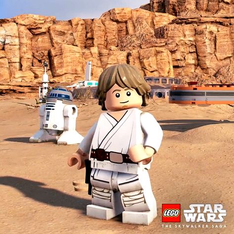 Lego Star Wars Skywalker Saga, Lego Star Wars Game, Star Wars Skywalker, Star Wars The Skywalker Saga, Battle Of Geonosis, Lego Stormtrooper, Little Big Planet, Star Wars Luke, Lego Games