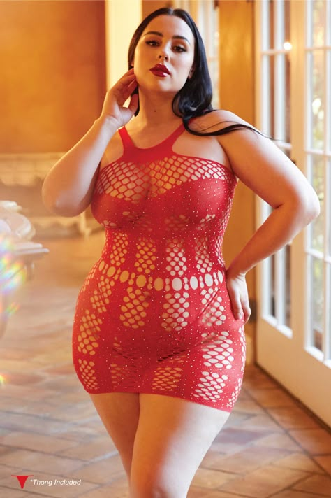 Embellish yourself in our fishnet corset dress. Featuring a bold halter neck and decorating your back in a racerback style. Move around in comfort and take advantage of this stunning piece. The bodice is decorated with fishnet and starry sparkles. A belt decor around your body near the middle of the piece, adding some flare and style! It is all about the details when it comes to your lingerie.• Racerback design• Halter neckline• Sparkly bodice• Fishnet• Durable• Soft and stretchy• Plus size fits Dark Beauty Photography, Fishnet Dress, Curvy Women Outfits, Plus Size Fits, Fashionista Clothes, Plus Size Activewear, Halter Neckline, Corset Dress, Your Back