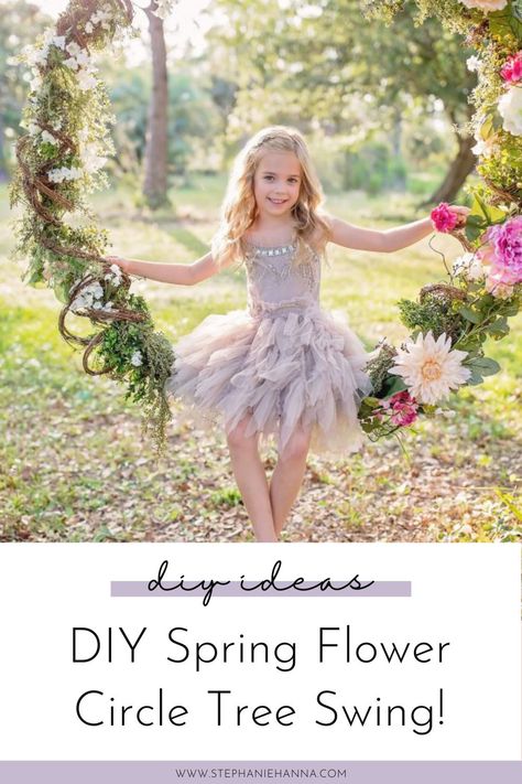 Build A Flower, Memory Ideas, Fairytale Garden, Diy Swing, Mini Photo Sessions, Floral Diy, Photography Mini Sessions, Tree Swing, Celebration Ideas