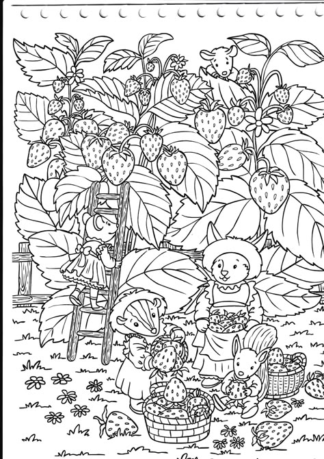 Forest Colouring Page, Disney Coloring Pages For Grown Ups, Enchanted Forest Coloring Pages, Decorative Doodles, Cute Coloring Sheets, Mandalas Coloring Pages, Forest Coloring Pages, Colouring Drawing, Colouring Book Pages