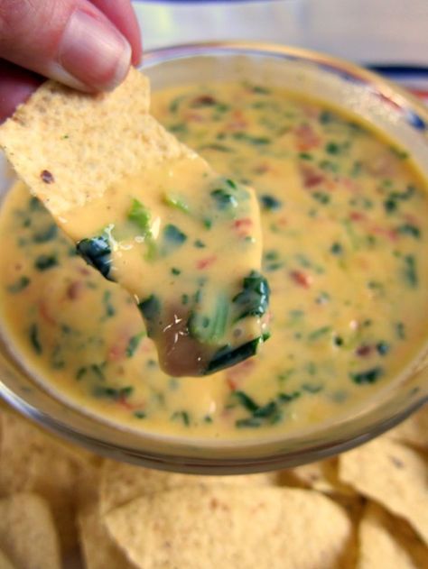 Spinach Queso Dip, Spinach Queso, J Alexander, Queso Dip, Spinach Artichoke Dip, Buffalo Chicken Dip, Artichoke Dip, Think Food, Spinach Artichoke